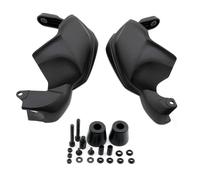 YDBHD Paramani Per Moto Per Kawasaki Per Versys1000 Per KLE1000 2017-2020 Protezione Parabrezza, Coprimanubrio Antivento Paramani Grip Guard(Nero 1)
