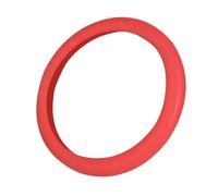 YDCDFVBVGM Accessori Auto Interno Coprivolante Universale Copri Maniglia Volante Dell'auto Volante Antiscivolo Resistente all'Usura Custodia Volante Cover Pelle(Red)