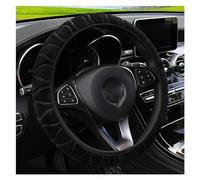 YDCDFVBVGM Accessori Auto Interno Coprivolante Universale per Auto da 37-39 Cm Coprivolante Accessori per La Decorazione di Interni Auto Custodia Volante Cover Pelle(Black)