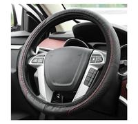 YDCDFVBVGM Accessori Auto Interno per Chevy per Cruze per Aveo per Captiva per Niva Coprivolante per Auto Car-Styling Universale Custodia Volante Cover Pelle(Red)