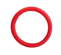 YDCDFVBVGM Accessori Auto Interno per Megane 2 3 per Duster per Logan per Clio 4 3 per Laguna 2 per Scenic Car Stretch Coprivolante Custodia Volante Cover Pelle(Red)