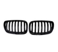 YDCDFVBVGM Centrale Anteriore Griglia di Sfiato per E53 per X5 LCI 2004 2005 2006 Stile Auto Griglie Sportive Anteriori Nere Lucide Griglia del Cofano Griglia Anteriore Auto(Gloss Black)