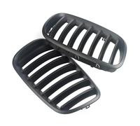 YDCDFVBVGM Centrale Anteriore Griglia di Sfiato per X5 per E70 per X6 per E71 2007-2013 Griglia Anteriore ABS Griglia Singola 51137157687 51137157688 51137185223 Griglia Anteriore Auto(Matte Black)