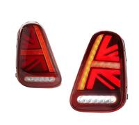 YDCDFVBVGM Gruppo Fanale Posteriore Auto per Mini per Coopers per R50 per R52 per R53 Freno Posteriore Reverse Moving Indicatori Direzione Lampade Assemblaggio Fanali Posteriori(2PCS Red)