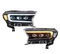 YDCDFVBVGM LED Fendinebbia Lampada Corsa Diurna per Ranger 2015 2016 2017 2018 2019 2020 per T6 Fari Full LED Luci Anteriori Indicatori di Direzione Dinamici 2 PCS Gruppi Fari A LED