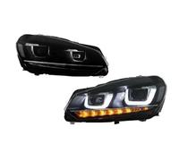 YDCDFVBVGM LED Fendinebbia Lampada Corsa Diurna per VW per Golf 6 2010-2014 Tuning Lampada Faro Parti Luce di Marcia Diurna Coppia di Fari per Auto Gruppi Fari A LED(LHD B)