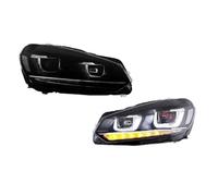 YDCDFVBVGM LED Fendinebbia Lampada Corsa Diurna per VW per Golf 6 2010-2014 Tuning Lampada Faro Parti Luce di Marcia Diurna Coppia di Fari per Auto Gruppi Fari A LED(LHD A)