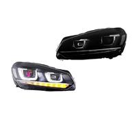 YDCDFVBVGM LED Fendinebbia Lampada Corsa Diurna per VW per Golf 6 2010-2014 Tuning Lampada Faro Parti Luce di Marcia Diurna Coppia di Fari per Auto Gruppi Fari A LED(RHD A)