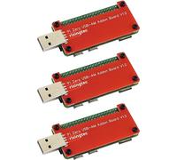 yddmyo Scheda di espansione USB Dongle Breakout Board USB-A maschio per Raspberry Pi Zero/Zero W/Zero 2/Zero W 2 (confezione da 3)