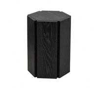 YDHFCD Sgabello Esagonale Legno Massello Multiuso Tavolino da salotto | Sgabello modulare esagonale, tavolino polivalente e comodino, mobile in legno massello, porta(Style 5)