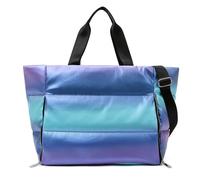 YDHSIKK Borsa del compartimento del kit di yoga, Sport con porta tappetino yoga cerniera e maniglia Accessori essenziali for la palestra(Blue)