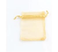 YDHSIKK Borse Regalo Sacchetti Regalo in Organza con Coulisse, Confezione da 100 Pezzi, Gialli
