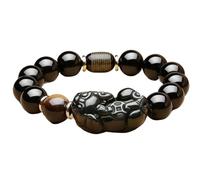 YDHSIKK Bracciali Braccialetto Chakra Spirituale Amuleto Portafortuna Regolabile Anti-Male Braccialetto, Stile B, 16mm(Style c-16mm)