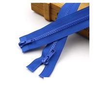 YDHSIKK Cerniere per Cucito, 5# Cerniere Aperte A Due Vie in Resina Multicolore 50-200 Cm Confezione da 3(Dark Blue,200CM-5)