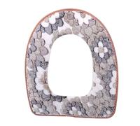 YDHSIKK Coperchio igienico e Coperchio Serbatoio Toilet Seat Cover Flannel Multicolor 44x36cm 1Pc(Coffee)
