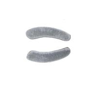 YDHSIKK Coperchio igienico e Coperchio Serbatoio Toilet Seat Cover Pack of 2 Gray Flannel Memory Foam Washable Universal Fit 38x10cm