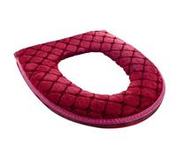 YDHSIKK Coperchio igienico e Coperchio Serbatoio Toilet Seat Covers 37x44cm Multicolor(Red)