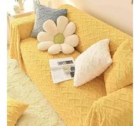 YDHSIKK Copridivani, Copridivano grande a 3 posti, copridivano, copridivano for divano, copriletto e divano(Yellow,180x420cm)