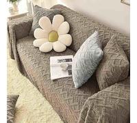 YDHSIKK Copridivani, Copridivano grande a 3 posti, copridivano, copridivano for divano, copriletto e divano(Coffee,180x150cm)