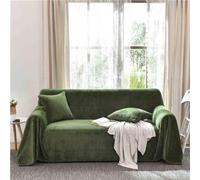 YDHSIKK Copridivani, Copridivano grande a 3 posti, copridivano extra large for divano a 4 posti, copridivano a forma di L(Green,45x45cmpillowcase)