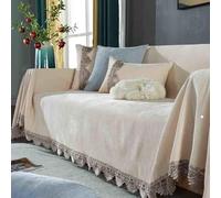 YDHSIKK Copridivani, Copridivano grande a 3 posti, copridivano, for divano, copriletto e(D,180x200cm)