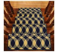YDHSIKK Gradini in Moquette per Scale, Gradini for Scale in Moquette 1 Pezzo, Polipropilene Lavabile Antiscivolo, Dimensioni Multiple, Multicolore(Color2,60x24cm/2.0x0.8ft)
