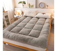 YDHSIKK griglia a Carbone Pieghevole Portatile, griglia ba Materasso da Pavimento futon, materassino Grigio, Diverse Misure(100 x 200 cm)