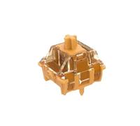 YDHSIKK Interruttore di tastiera lineare magnetico Interruttore magnetico Arancione 38gf 20 Sensore Hall SMD RGB Lineare Tastiera da gioco con trigger rapido Impostazione gratuita Pre Trave(110PCS)