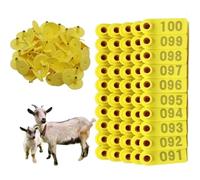 YDHSIKK Marchi Auricolari di Pecora in plastica TPU