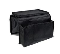 YDHSIKK Organizzatore di tasca da letto multi, 6 tasche organizer for corrimano divano porta telecomando borsa for pulizie