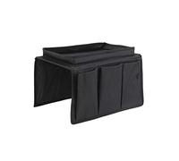YDHSIKK Organizzatore di tasca da letto multi, Organizer for divano sospeso(Black)