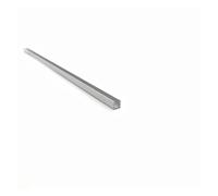 YDHSIKK Profilo a U in Alluminio, 6063 Canale a U in Alluminio di Diverse Dimensioni for la Striscia di Bordo Rivestita in Vetro dell'Armadio da Cucina(10x20x1.5mm)