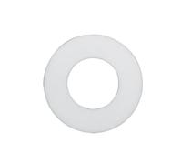 YDHSIKK Rondelle in plastica Trasparente, Guarnizioni Piatte in Gomma siliconica da 10 Pezzi, rondella di Tenuta for Rubinetto Idraulico, O-Ring di Tenuta da M2 a M12(12x22x3mm)