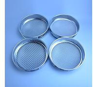 YDHSIKK Setaccio per campionamento orticoltura, 1pc Setaccio Dia 20cm da 250mes/500mes/750mes/1000mes Rete in Acciaio Inossidabile Cromatura Corpo di Prova Standard Laboratorio(1000Mesh(0.015mm))