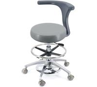 YDHSIKK sgabelli Sedia da dentista girevole a 360° con altezza regolabile e supporto for la schiena, multicolore, diverse misure(B4,A6)