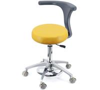 YDHSIKK sgabelli Sedia da dentista girevole a 360° con altezza regolabile e supporto for la schiena, multicolore, diverse misure(B3,A12)