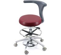YDHSIKK sgabelli Sedia da dentista girevole a 360° con altezza regolabile e supporto for la schiena, multicolore, diverse misure(B4,A13)