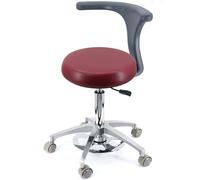 YDHSIKK sgabelli Sedia da dentista girevole a 360° con altezza regolabile e supporto for la schiena, multicolore, diverse misure(B3,A13)