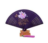 YDHSIKK Ventagli Pieghevoli Ventaglio Cinese in bambù, Ventagli Pieghevoli Ventagli Pieghevoli da Mano for Uomo/Donna Ventagli da Mano Tradizionali Cinesi da Danza