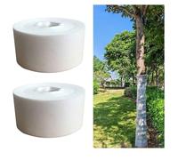 YDJIANCAI Benda Protettiva per Alberi 2 Rotoli 120m - Copertura Traspirante per Tronchi Invernale - Benda Antigelo Riutilizzabile per Proteggere la Corteccia e Mantenere Le Piante al Caldo