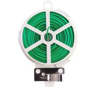 YDJIANCAI Legami Resistenti per Piante Verdi con Taglierino - Filo da Giardino Flessibile Antiruggine per Sostenere Pomodori, Viti E Arbusti(Color:164.04ft/50m)