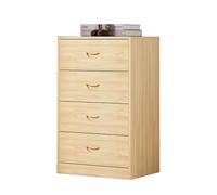 YDkjwjw Cassettiera a 4 cassetti - Cassettiera di grande capacità for mobiletto da toeletta for camera da letto, mobiletto d'ingresso e organizer for soggiorno, salvaspazio(50x40x76cm)