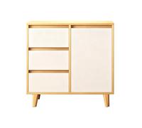 YDkjwjw Cassettiera In Legno Con Cassetti E Mobiletto - Cassettiera Di Grande Capacità For Camera Da Letto/soggiorno, Salvaspazio(Oak color)