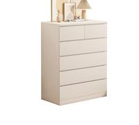 YDkjwjw Cassettiera Moderna Con Cassetti For Camera Da Letto, Cassettiere Minimaliste, Mobiletto Verticale In Legno For Camera Da Letto E Soggiorno(Warm white,6-drawer)