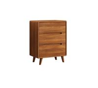 YDkjwjw Cassettiera Stretta E Sottile A 3 Ripiani, Mobiletto Portaoggetti In Legno, Design Compatto For Piccoli Spazi, Camera Da Letto, Soggiorno(60x40x80.5cm)