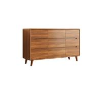 YDkjwjw Cassettiera Stretta E Sottile A 3 Ripiani, Mobiletto Portaoggetti In Legno, Design Compatto For Piccoli Spazi, Camera Da Letto, Soggiorno(140x40x80.5cm)