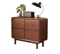 YDkjwjw Cassettiera Stretta In Legno Massello Con 3/4/6 Cassetti, Mobiletto Portaoggetti For Camerette E Ingressi Di Piccole Dimensioni, Salvaspazio(100x40x80cm)