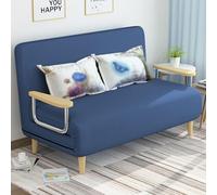 YDkjwjw Divano Letto Pieghevole 3 In 1 Sedia Singola/Doppia Convertibile Lettino da Pavimento per Soggiorno Materasso per Gli Ospiti con Cuscino, Divano Pieghevole per Dormire, Auto, Tenda, Viaggio