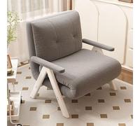 YDkjwjw Divano Letto Pieghevole Con Schienale E Cuscino Regolabili, Divano Letto Singolo Convertibile 3 In 1 Con Sedile Imbottito, Poltrona Lounge Reclinabile Reclinabile Per L'home Office