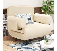 YDkjwjw Divano Letto Pieghevole Con Schienale E Cuscino Regolabili, Divano Letto Singolo Convertibile 3 In 1 Con Sedile Imbottito, Poltrona Lounge Reclinabile Reclinabile Per L'home Office